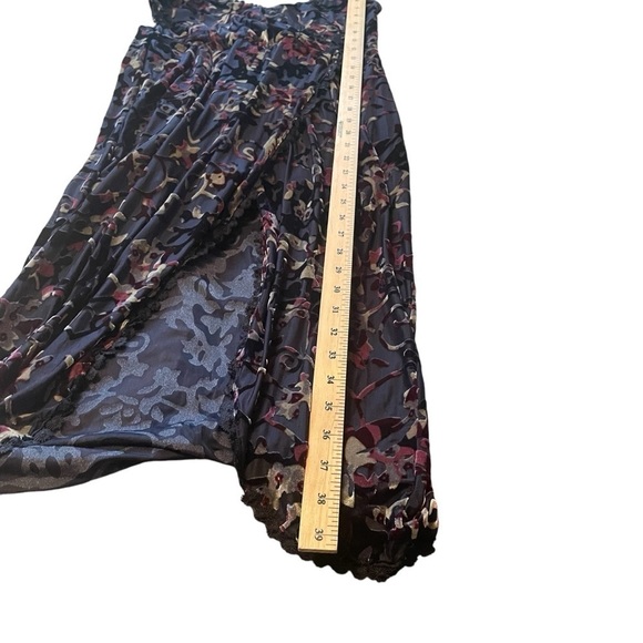 Adam Levine Collection High Low Romper/Dress -Size medium-Burn-out Velvet - Picture 8 of 10